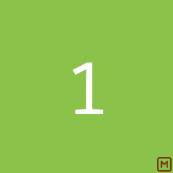 One