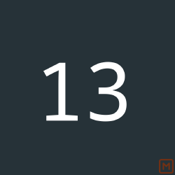 Thirteen